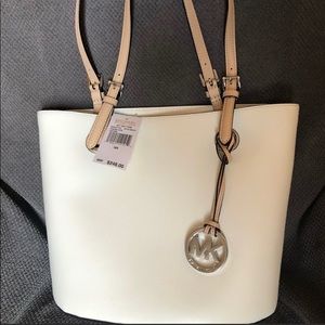 Michael Kors Medium Jet Set White